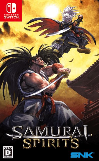 Samurai Spirits box art for Nintendo Switch